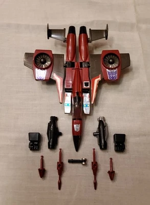 G1 Transformers Thrust Seeker Jet 1985 100 % completo Hasbro de colección  Foto 1 de 4