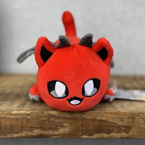 Aphmau Nether Cat Red Devil - RARE Small MeeMeows Plush Collectible 5" - Picture 1 of 8