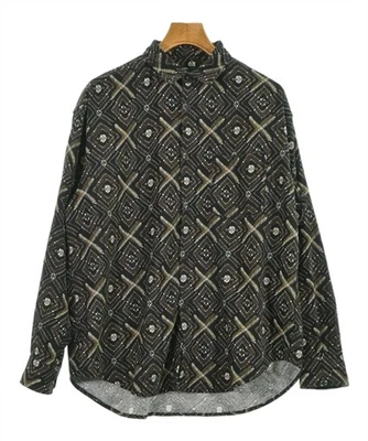 BEAMS HEART Casual Shirts BlackxBrownxWhiteetc.(Patterned) M 2200615625140 - Image 1 of 4