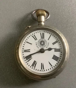Reloj Bolsillo Pequeño Roskopf Cuerda Superior Cara Abierta Buen Estado de Funcionamiento c1900 ~ Suizo - Imagen 1 de 15