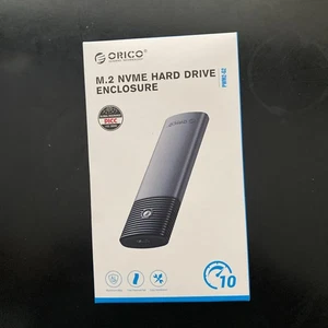 ORICO M.2 NVMe SATA SSD Enclosure USB C 3.2 Gen 2 10Gbps External M2 Reader UASP - Picture 1 of 3