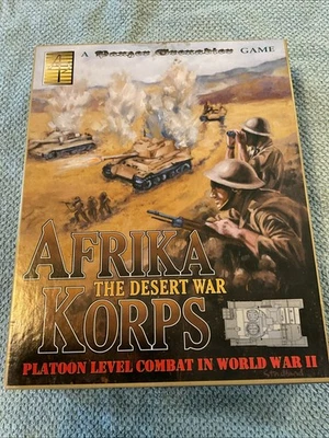 Afrika Korps The Desert War Panzer Grenadier Game Avalanche Press 2002 Unpunched - Image 1 of 4