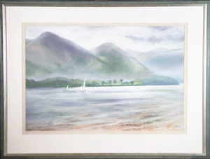 P.M.C. Carrott - Pastel Del Siglo Xx, Navega En Bassenthwaite - Imagen 1 de 5