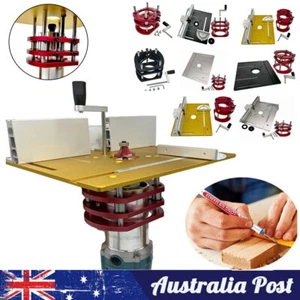 Aluminum Alloy Router Lift Table Woodworking Router Table 64-66mm For Drilling - Picture 1 of 15