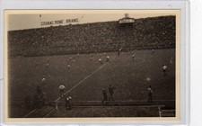 1950ca Stadio di Calcio - Bologna - fotografica - squadre in gioco