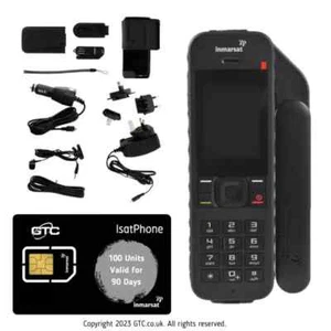Inmarsat Isatphone 2 Satellite Phone Handset - 100 Units / 90 Days Validity - Afbeelding 1 van 9