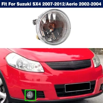 Faro antiniebla parachoques delantero derecho para Suzuki SX4 2007-2012 para Aerio 2002-2004 Foto 1 de 4
