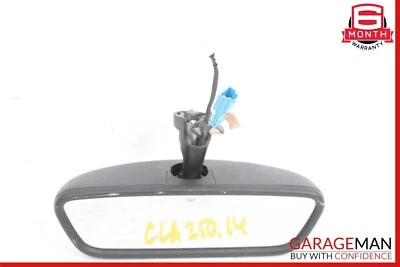 Espejo retrovisor superior interior negro Mercedes W117 CLA250 14-19 FABRICANTE DE EQUIPOS ORIGINALES Foto 1 de 4