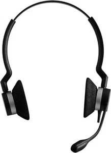 Jabra Stereo Headset Kabelgebunden BIZ 2300 Duo Schwarz 2389-820-109 - Afbeelding 1 van 4