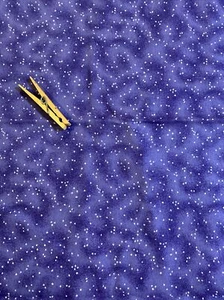 3 1/2 Yards Cotton Quilt Fabric Marcus Brothers Karen Jarrar Celestial Stars - Picture 1 of 3