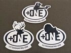 NSSF +One Lets Go Shooting / Hunting Stickers (Lot of 3) SHOT SHOW 2022