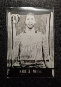 2013/14 Panini Gold Standard Black Plate 1/1 Markieff Morris 