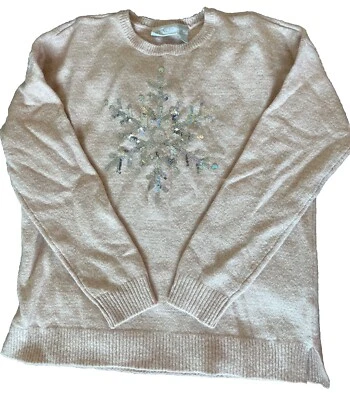 Girls Children’s Place Light Pink Sweater-SZ 16 XXL/TTG - Image 1 of 3