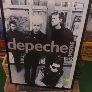 DEPECHE MODE POSTER LIVE NEW NEVER OPENED LATE 2000'S VINTAGE - Picture 1 of 1