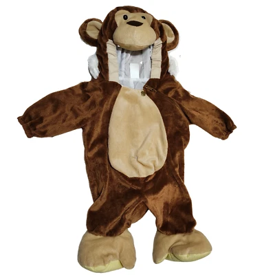 Disfraz temático de mono de Halloween para bebé/bebé/niño pequeño [0-6 meses] con cremallera Foto 1 de 4