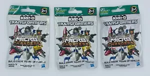 KRE-O Transformers Micro Changers KREO Collection 3 Blind Bags - LOT of 3 New - Picture 1 of 2