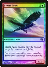 Storm Crow FOIL 8th Edition NM Blue Common MAGIC THE GATHERING CARD ABUGames