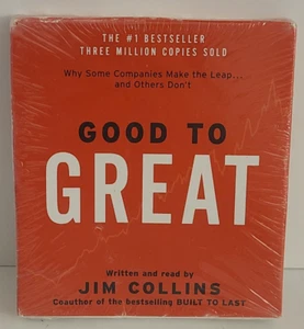 Good to Great 5 CD Compact Disc Set: Good to Great by Jim Collins - New Sealed - Picture 1 of 4