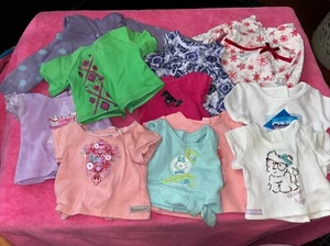 Lote de 11 piezas de ropa de camisa de muñeca American Girl - Imagen 1 de 14