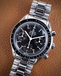 Omega Speedmaster Reduced 39mm Automatic 3510.50.00 Box Receipt Steel Chrono - Picture 1 of 12