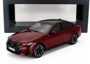 Minichamps 1/18 BMW 5er i5 M50 (G60) 2023 Rosso Fuoco - rot met 80435B319C1 - Bild 1 von 9