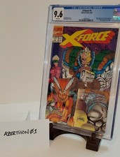 X-FORCE #1 CGC 9.6! 1st Print CABLE Rob Liefeld Marvel Comics X-Force Negative