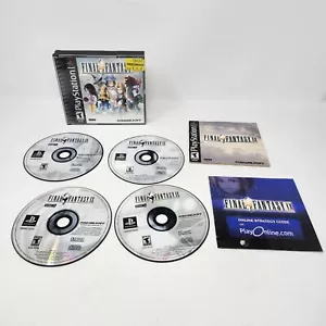 Playstation PS1 Final Fantasy IX Manual & Reg Card 2000 Black Label - Picture 1 of 8