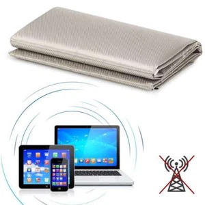 EMF EMI RF RFID Shielding Anti Radiation Protection 5G Wifi Blocking Fabric DIY - Picture 1 of 12
