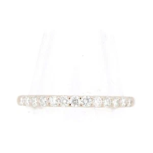 Vendome Aoyama Half Eternity Diamond Ring 0.23ct US Size 4.5 18K Rose Gold - Picture 1 of 9