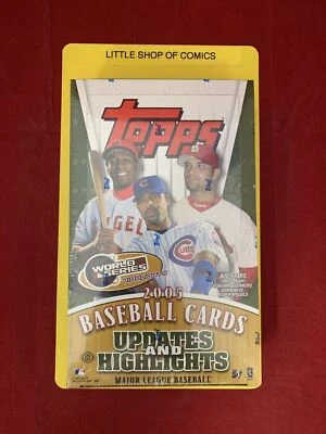 2005 Topps Baseball Updates Highlights Sealed Hobby Box  - Image 1 of 3