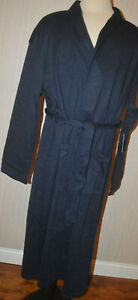 Men's Sonoma Dark Blue Super Soft Comfortable Robe Size 2XLT/3XLT