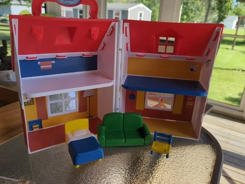 MIFFY'S ADVENTURES BIG & SMALL FOLD-N-GO HOUSE with FURNITURE & FIGURES Cover