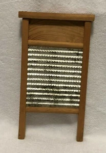 Unbranded HANDI LINGERIE SMALL WOODEN WASHBOARD - Picture 1 of 6
