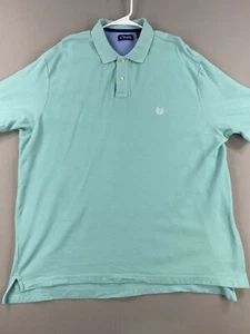 Camisa polo Chaps para hombre XXL 2XL verde blanca manga corta - Imagen 1 de 15