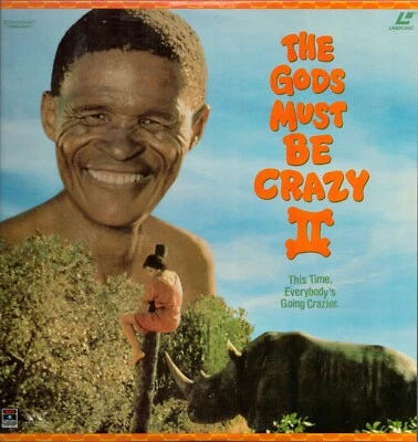 The Gods Must Be Crazy 2 (Laserdisc, 1990) Foto 1 de 2