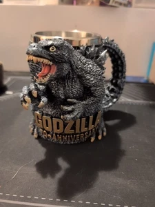 El mejor regalo para Godzilla 70 aniversario taza de café resina 3D - Imagen 1 de 7