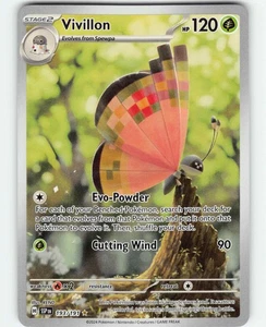 Vivillon - Illustration Rare SV08: Surging Sparks 193/191 NMHolo - Picture 1 of 2