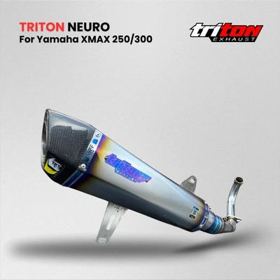 99 Racing Custom Full System Exhaust Pipes for 2017-2023 Yamaha XMAX 250/300 #3 - Image 1 of 4