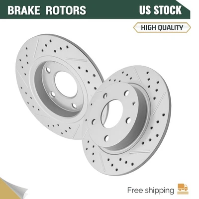 2 件后钻制动盘转子套件适用于马自达 3 Sport CX-30 2014-2025 马自达 3 — 第 1/4 张图片