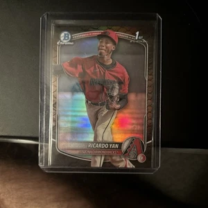 2025 Bowman - Chrome Prospects Ricardo Yan #BCP-31 Reptilian Refractor (RC) - Bild 1 von 2