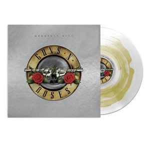 Guns N’ Roses Greatest Hits Limited Edition Clear with Gold Vinyl Numbered /3000 - Imagen 1 de 18