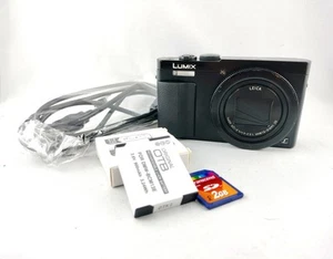 Panasonic Lumix DMC-TZ71 12.1MP Full-HD Digitalkamera Wi-Fi schwarz. - Bild 1 von 7