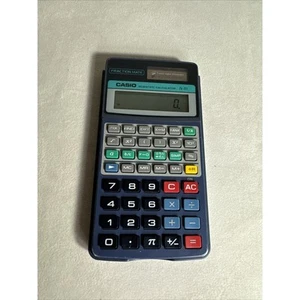 Casio Calculadora Científica FX-55 Fracción Mate Potencia Bidireccional PROBADA Y FUNCIONANDO - Imagen 1 de 2