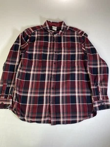 The North Face Multicolor Arroyo Flannel Collared Button Front Shirt Men Size L - Picture 1 of 10