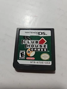 Club House Spiele (Nintendo DS, 2006) nur Cartridge getestet & funktioniert - Bild 1 von 5