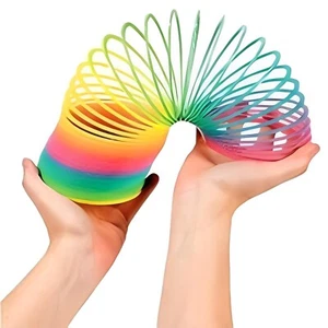 Graphene Rainbow Spring Fun Activity Stress Relief Toy for Kids Adults - Picture 1 of 6