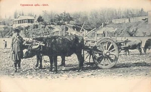 Azerbaijan - BAKU - Georgian cart - Publ. Scherer, Nabholz and Co. - Picture 1 of 2