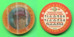 1986 7-Eleven Triple Stars Slurpee Coins (East Region) #VIII Carlton/Ryan/Seaver - Picture 1 of 1