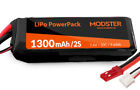 MODSTER LiPo Pack 2S 7,4V 1300 mAh 30C (JST) MODSTER PowerPack Easy Trainer 1280