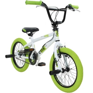 BMX Freestyle 16" Kinderrad deTox Freestyle Kinder Fahrrad unisex weiß/grün - Bild 1 von 16